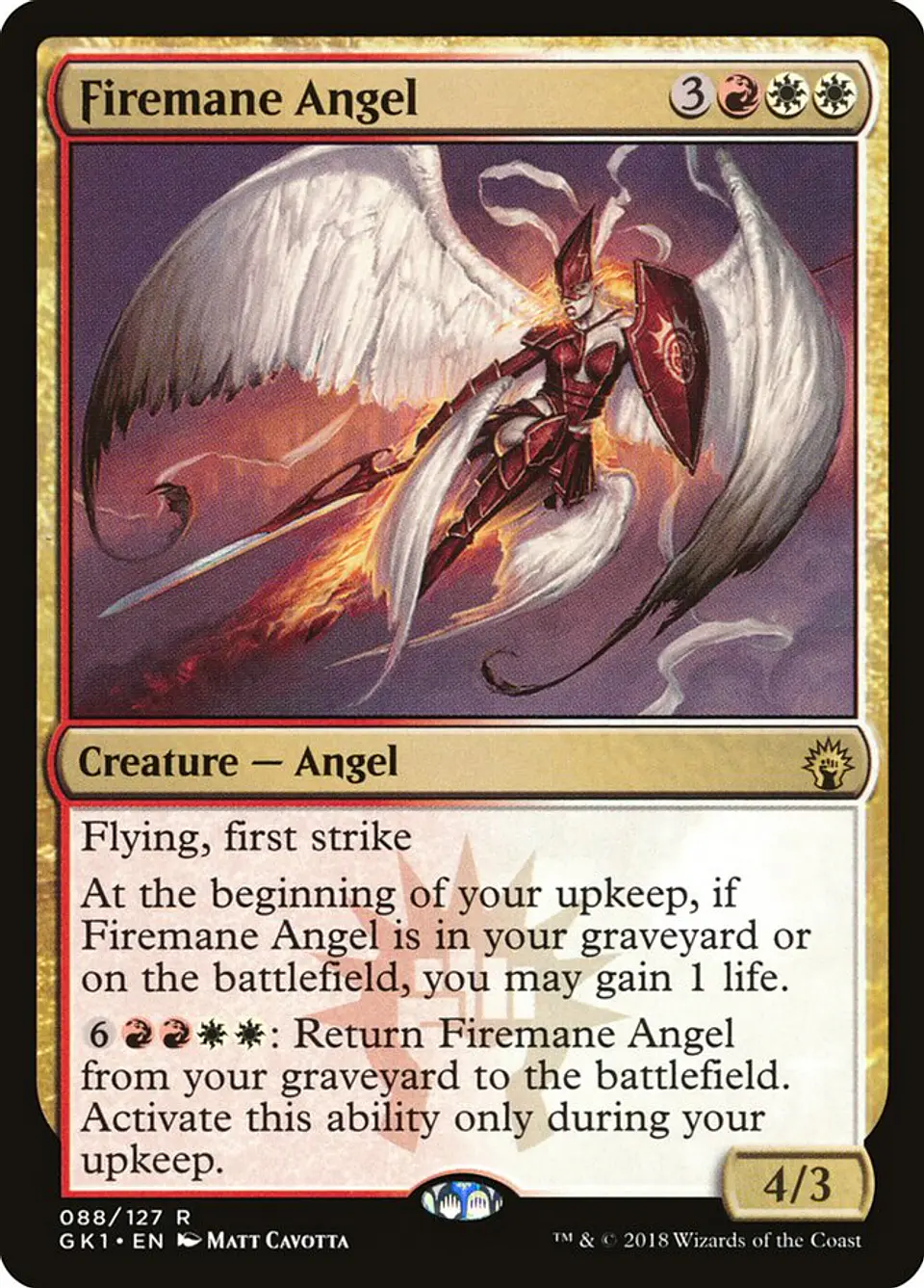 Firemane Angel 1