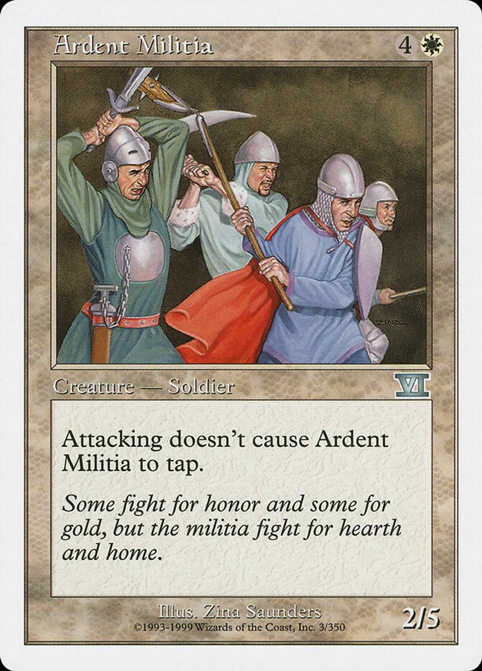 Ardent Militia (Retro Frame) 1