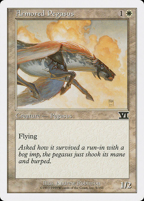 Armored Pegasus (Retro Frame)