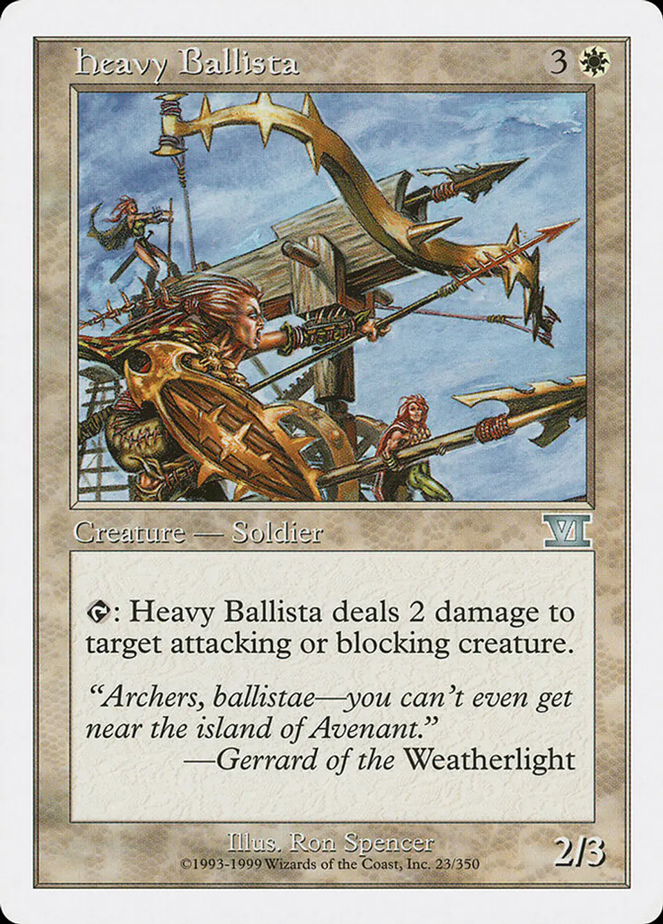 Heavy Ballista (Retro Frame) 1