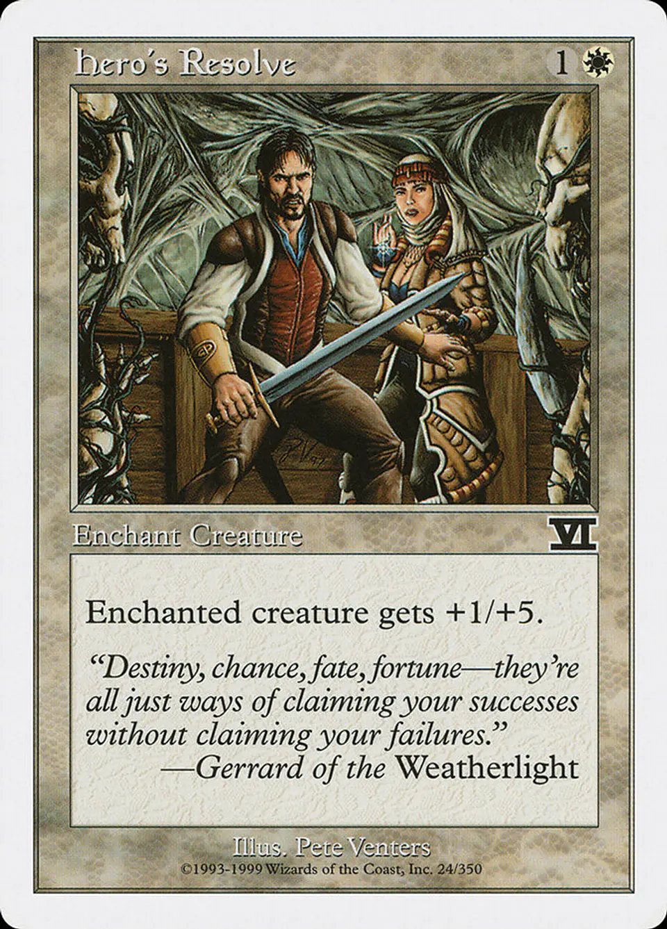 Hero's Resolve (Retro Frame) 1