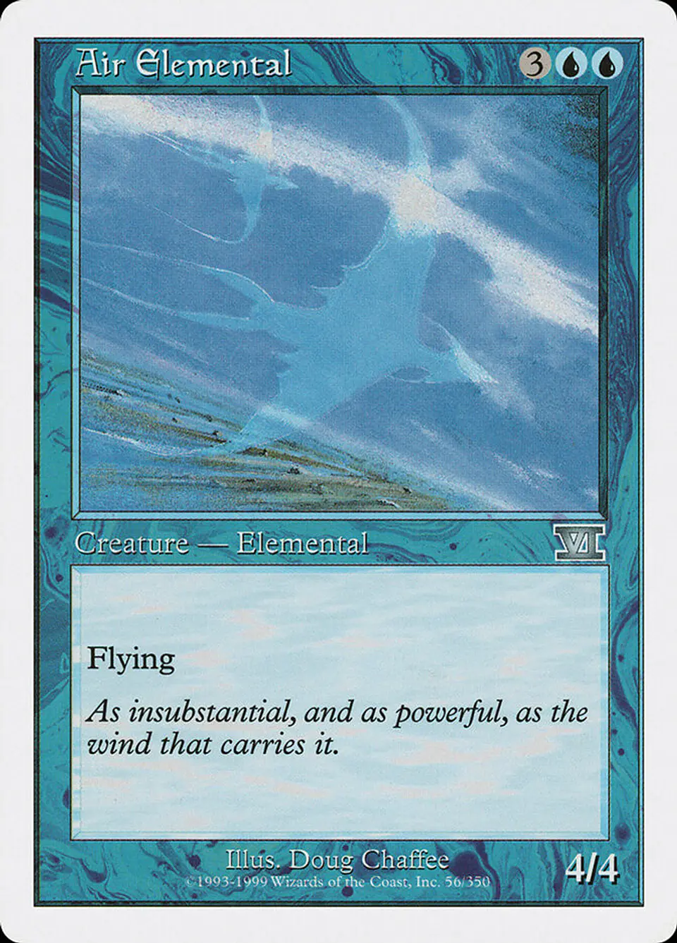 Air Elemental (Retro Frame) 1