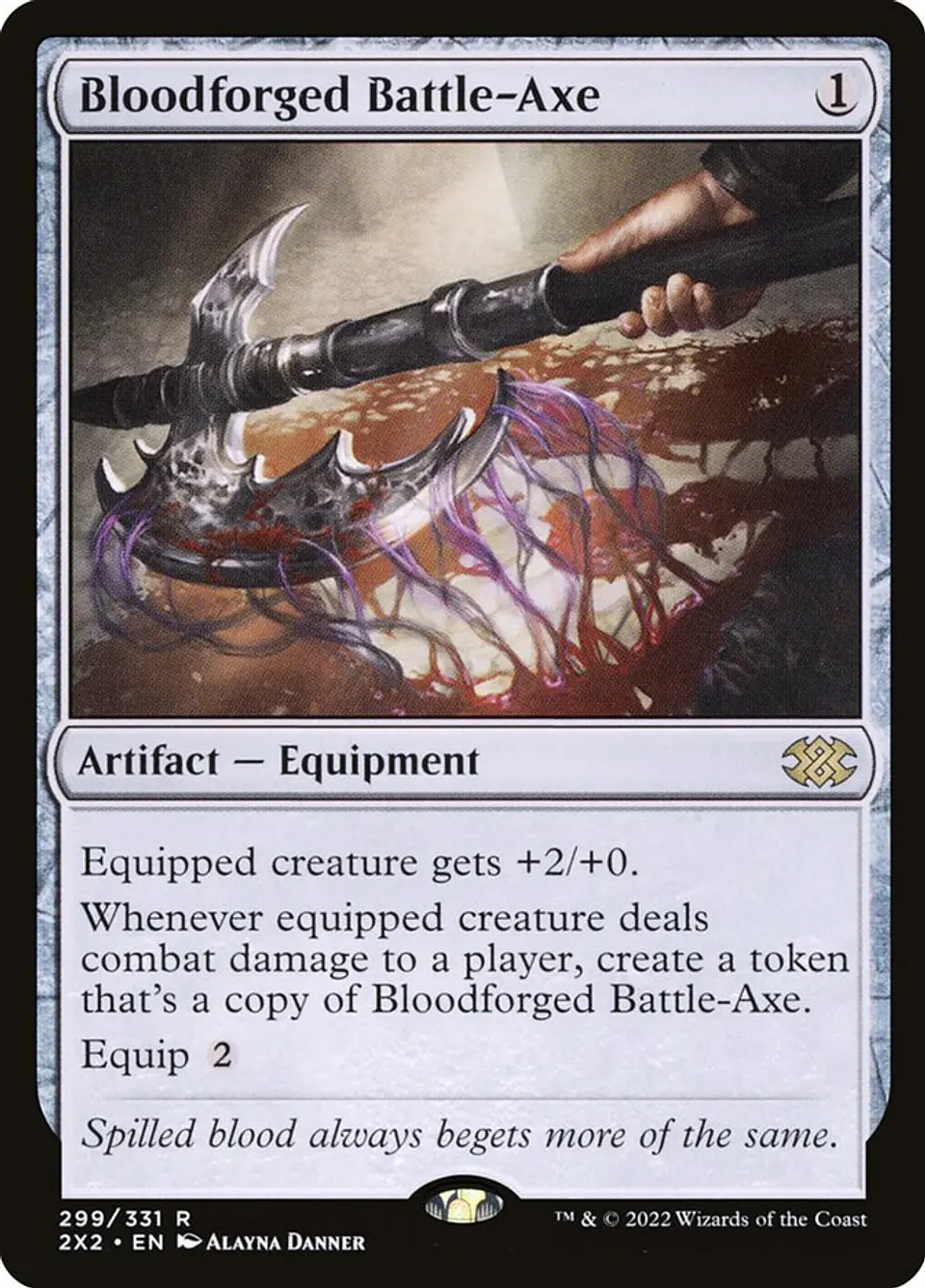 Bloodforged Battle-Axe 1