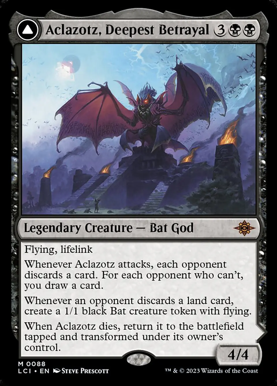 Aclazotz, Deepest Betrayal // Temple of the Dead 1