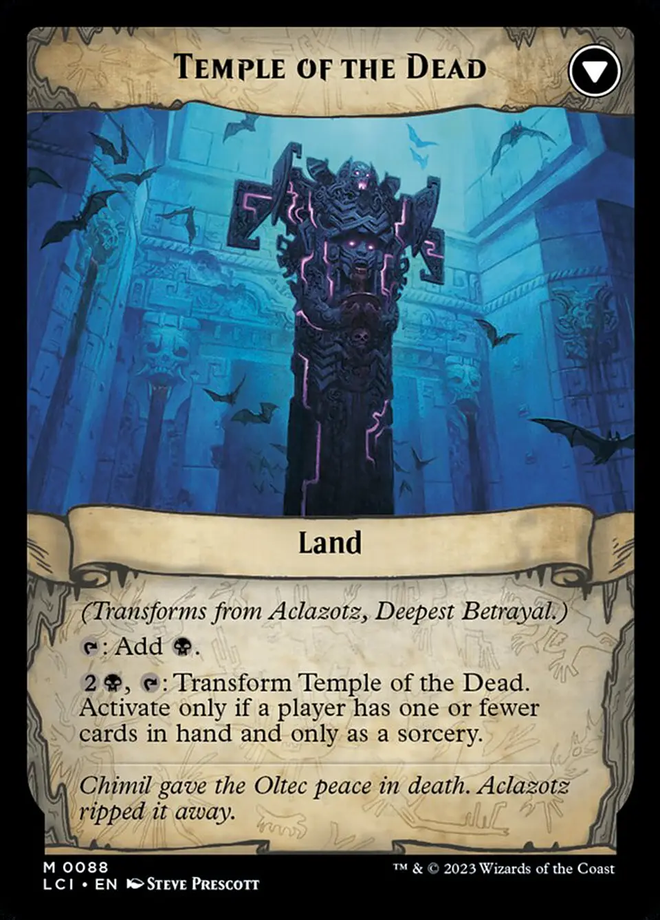 Aclazotz, Deepest Betrayal // Temple of the Dead 2