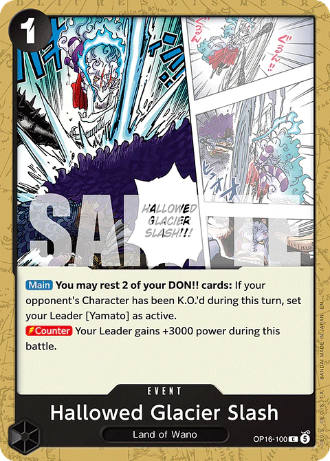 Hallowed Glacier Slash