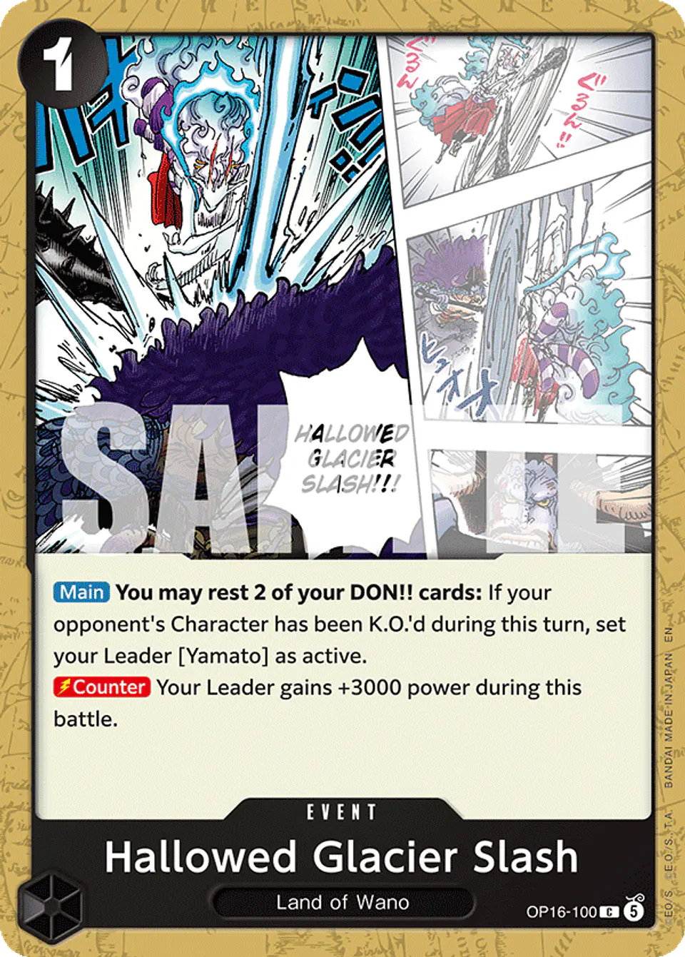 Hallowed Glacier Slash 1