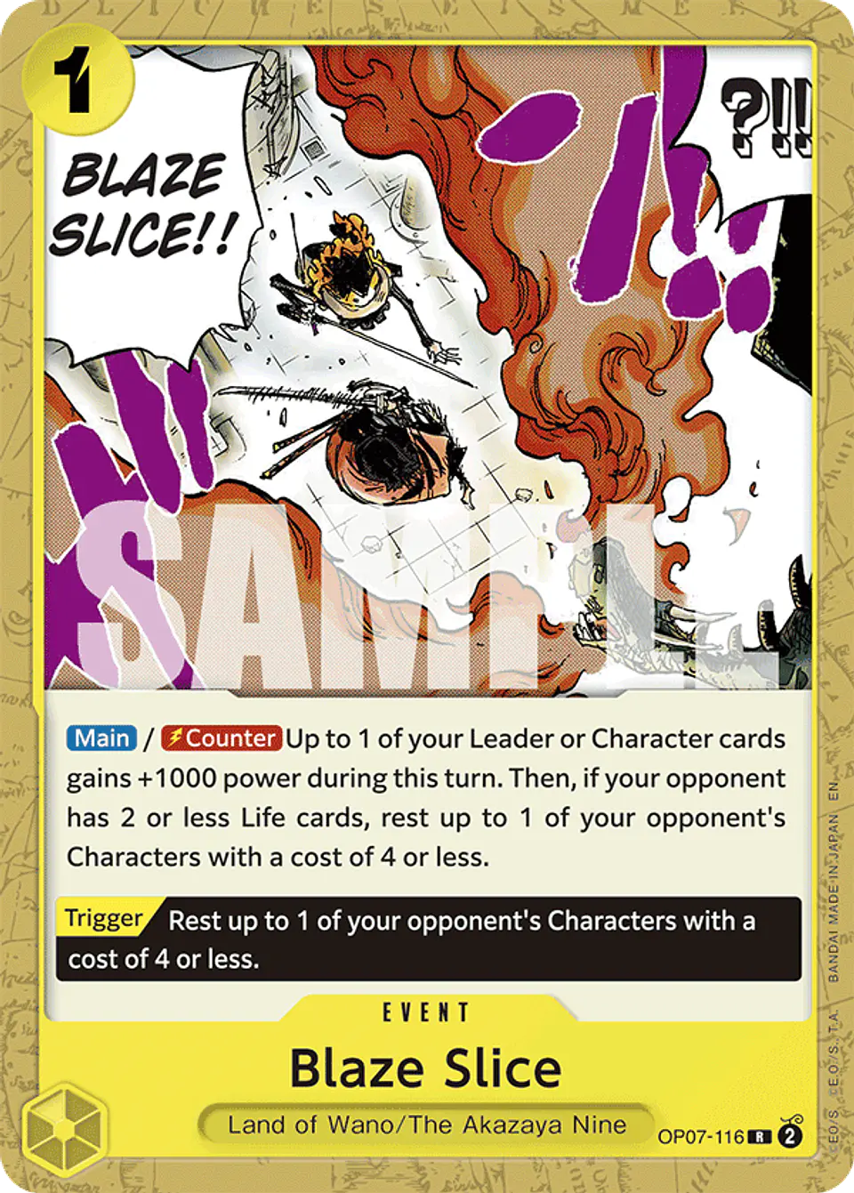 Blaze Slice (Reprint) 1