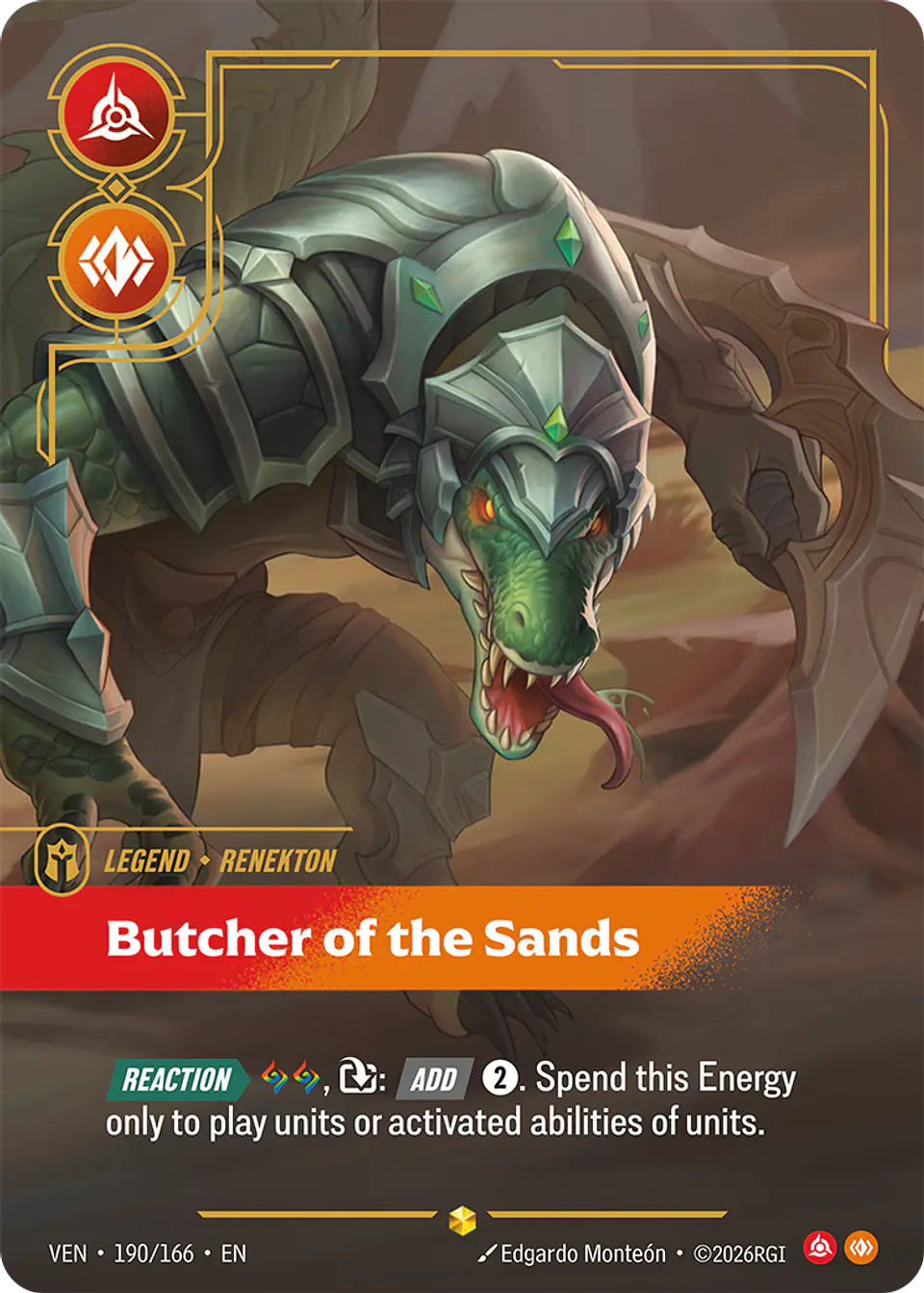 Renekton - Butcher of the Sands (Overnumbered) 1