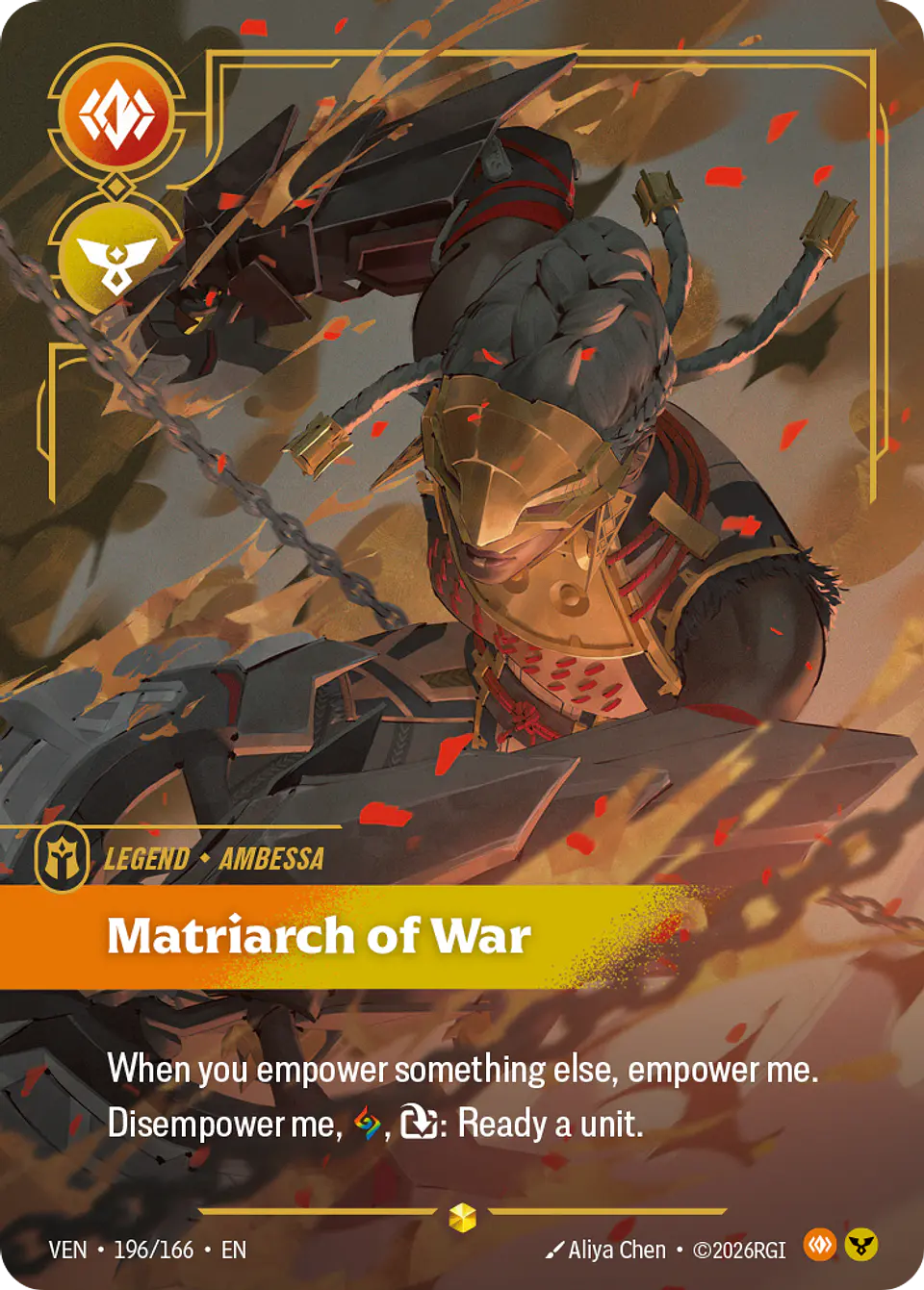 Matriarch of War 1