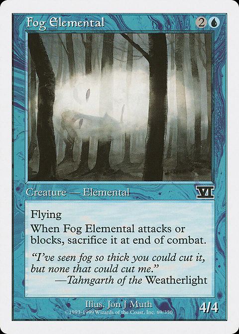 Fog Elemental (Retro Frame)