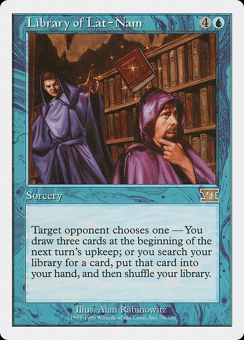 Library of Lat-Nam (Retro Frame)