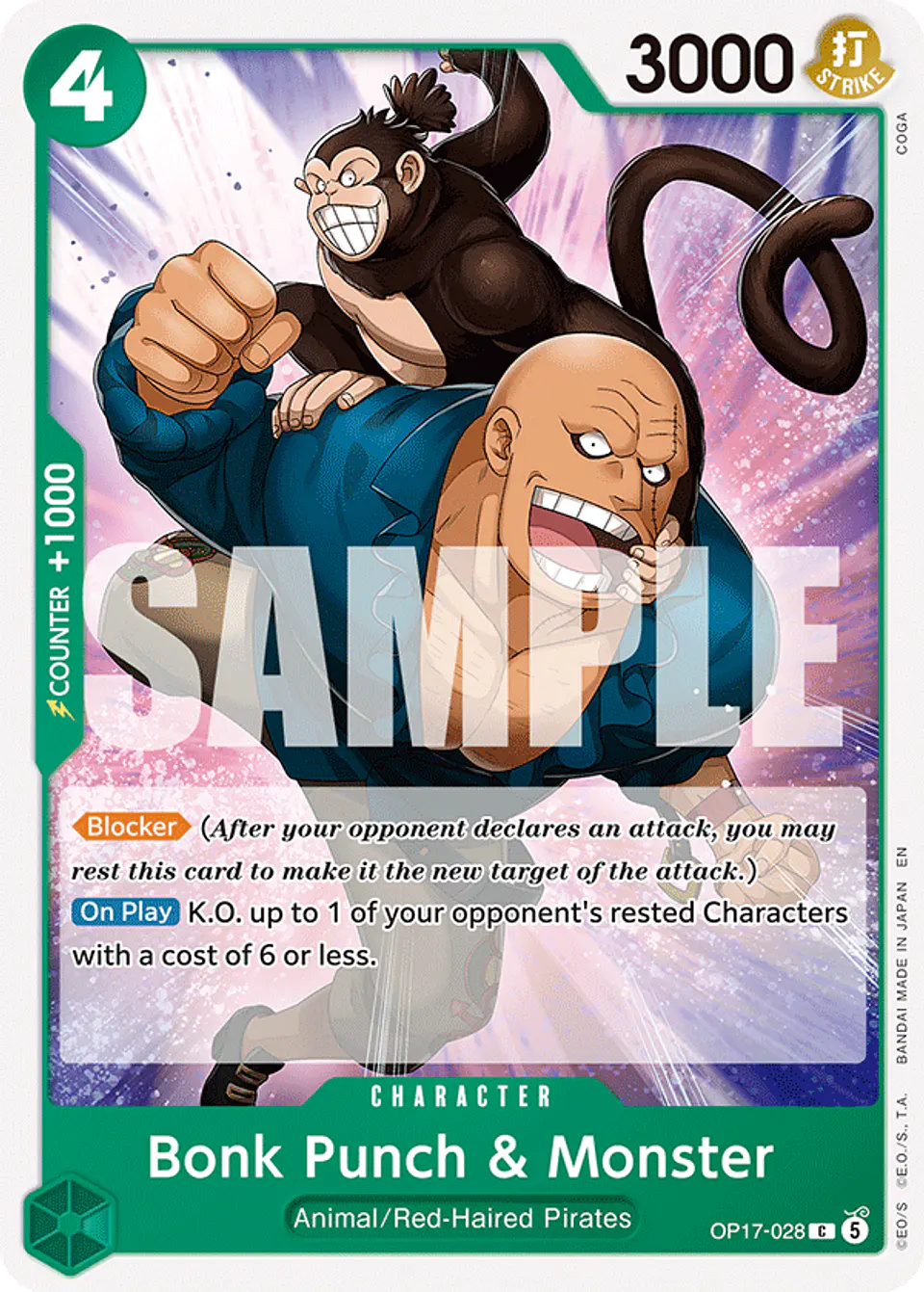 Bonk Punch & Monster 1