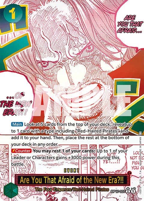 Are You That Afraid of the New Era?! (Alternate Art)