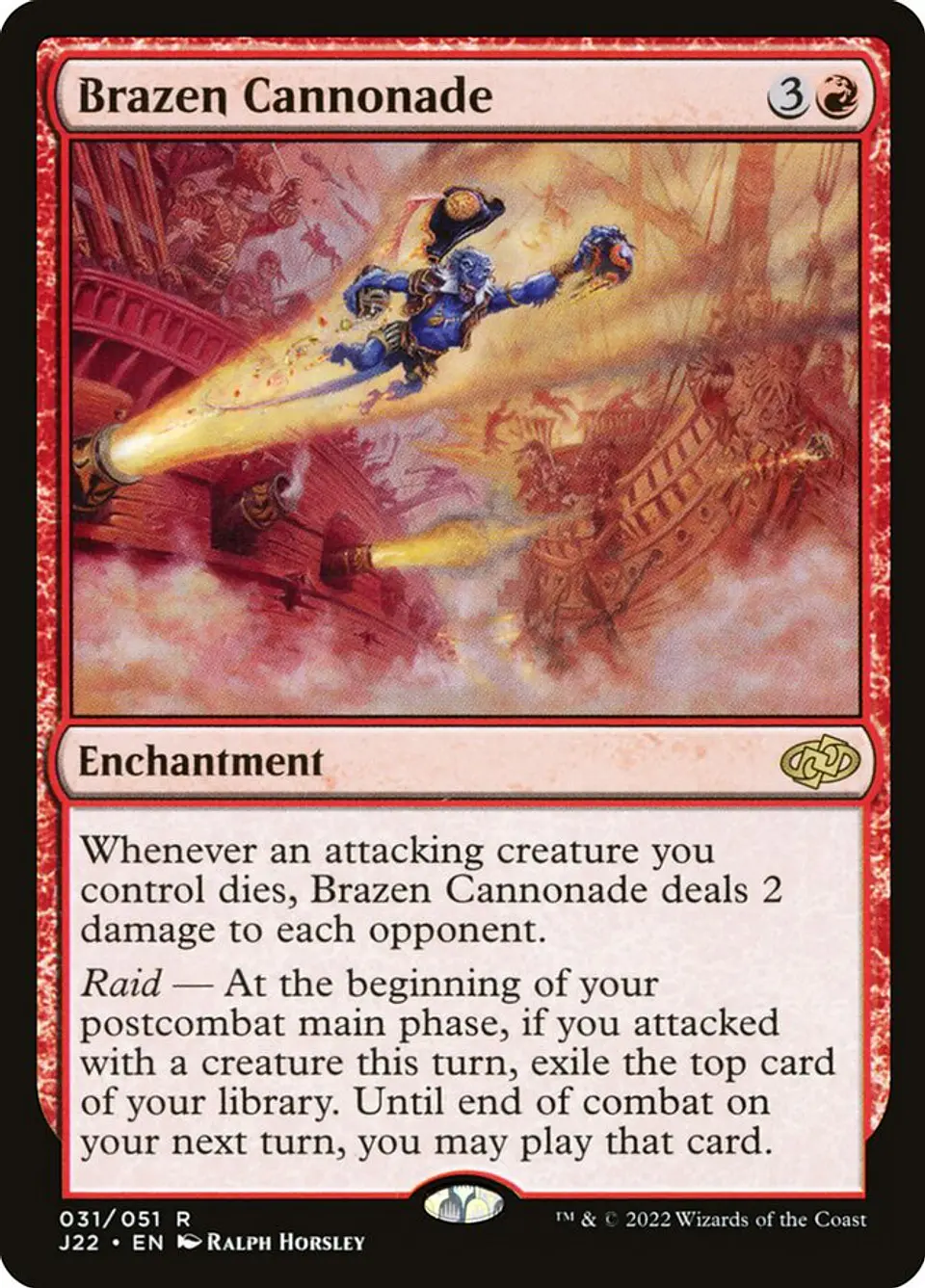 Brazen Cannonade 1