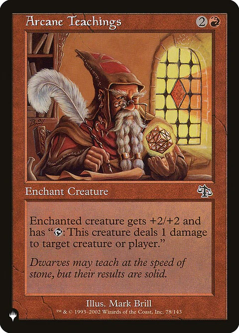 Arcane Teachings (The List)