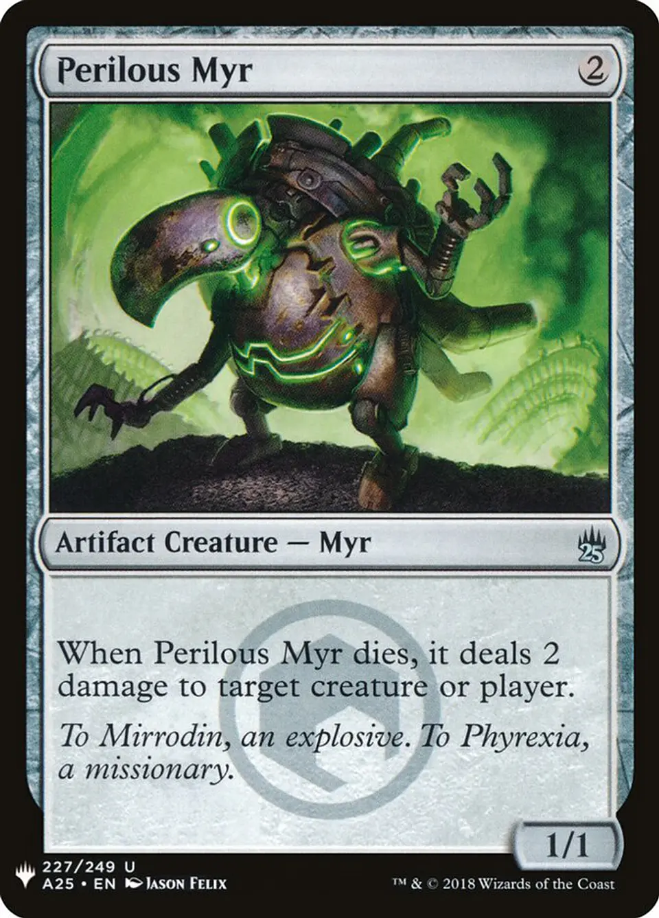 Perilous Myr (The List) 1