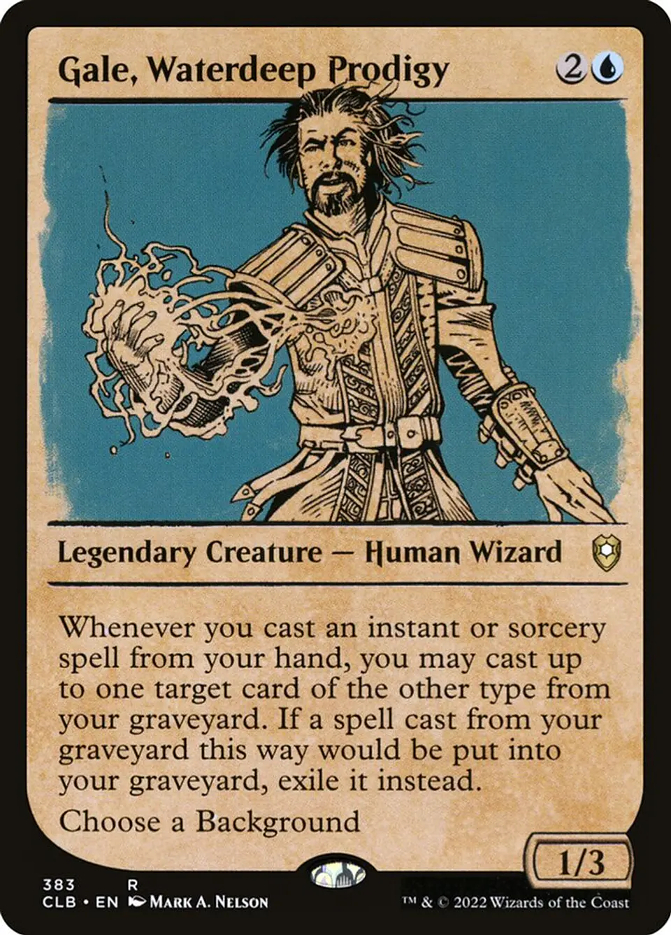 Gale, Waterdeep Prodigy (Showcase) 1