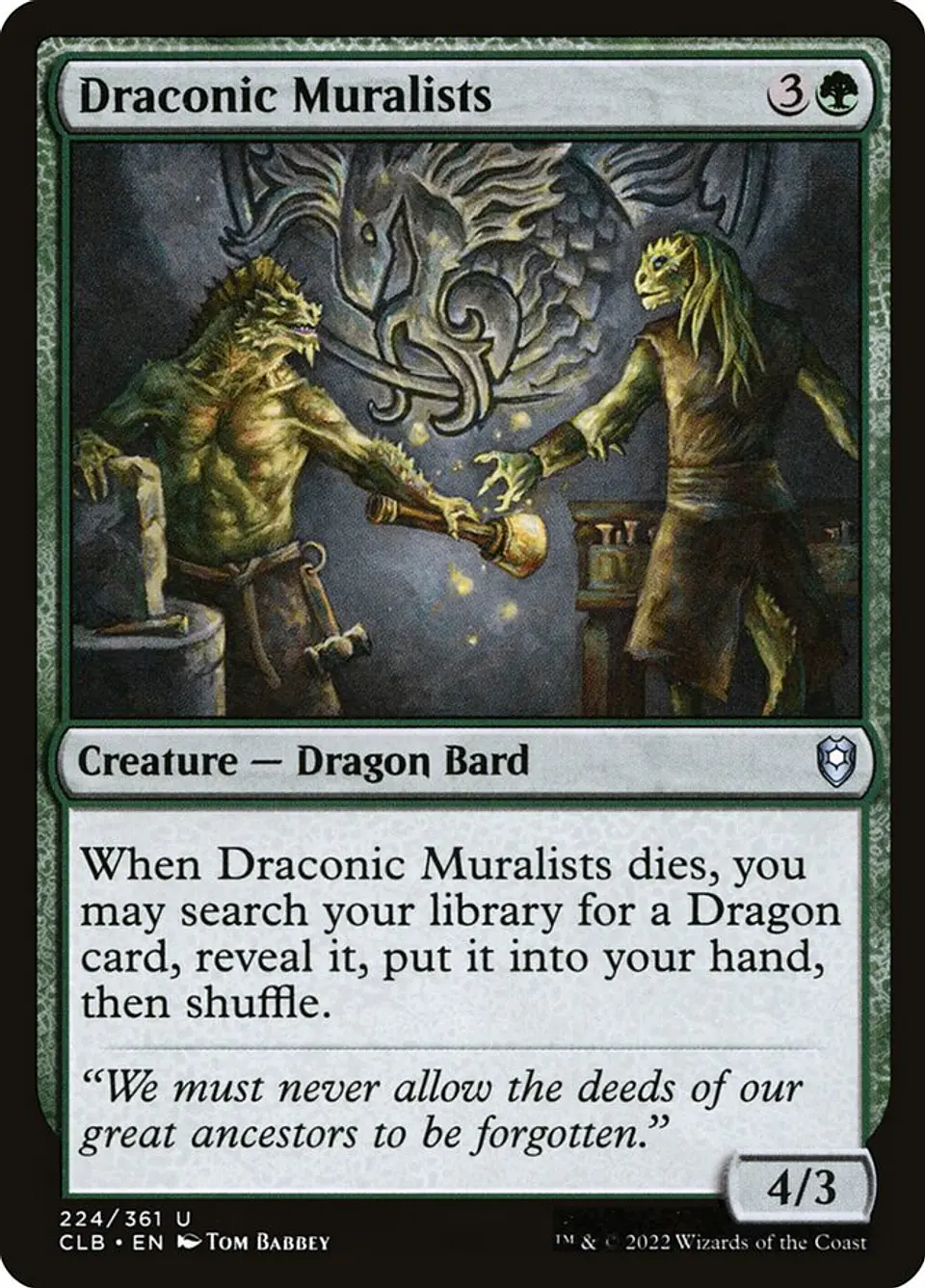 Draconic Muralists 1