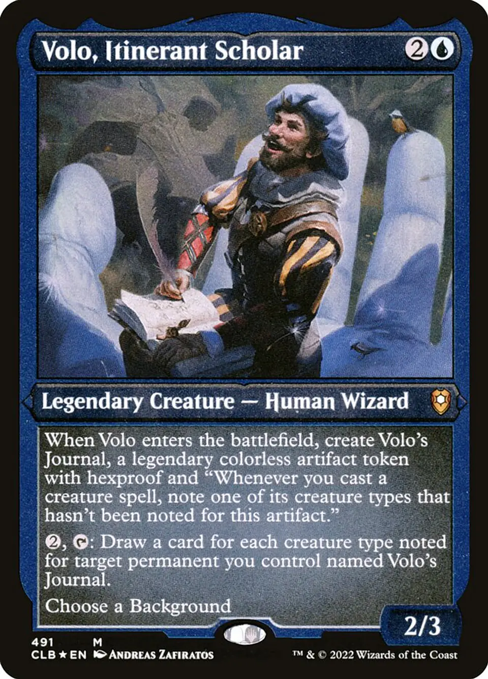 Volo, Itinerant Scholar 1