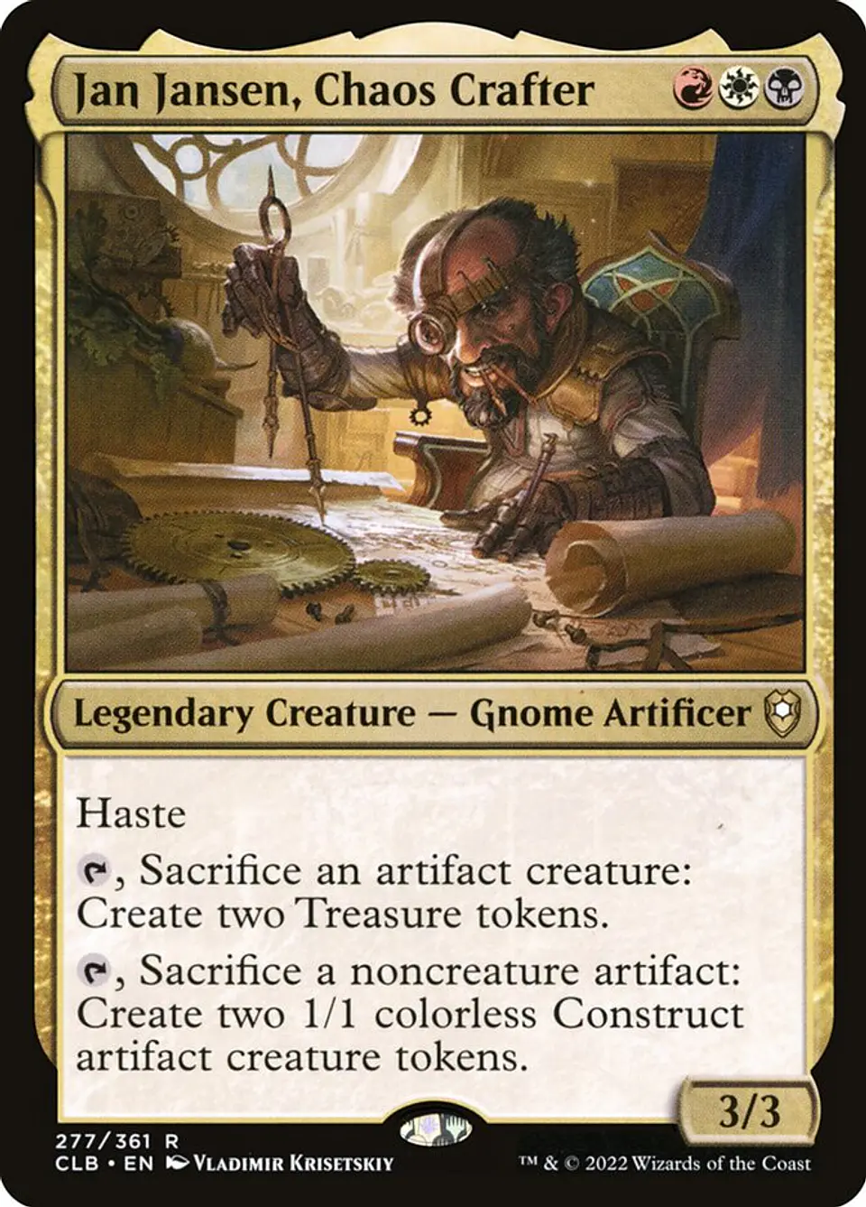 Jan Jansen, Chaos Crafter 1