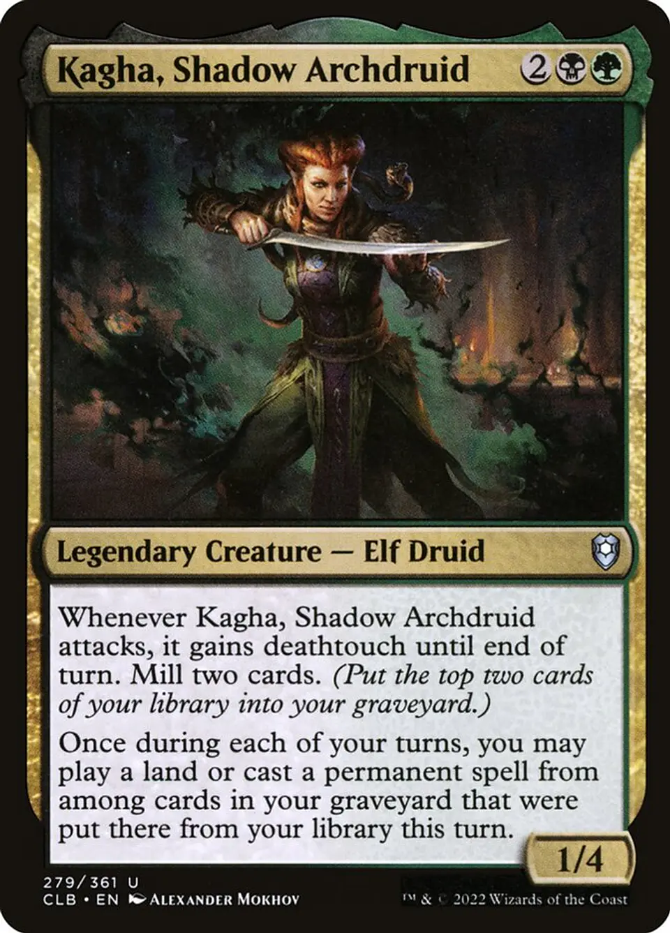 Kagha, Shadow Archdruid 1