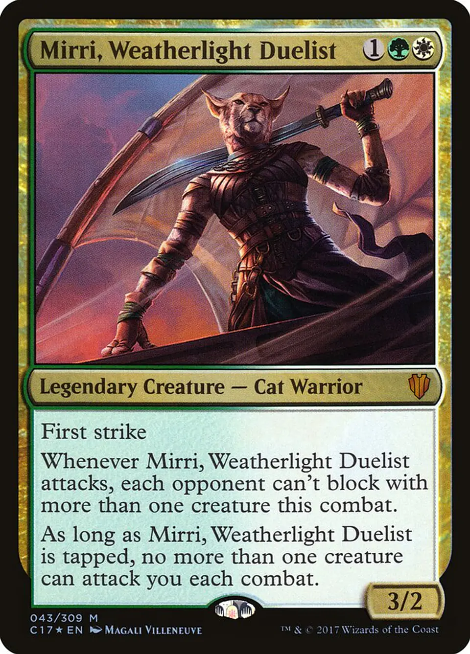 Mirri, Weatherlight Duelist 1