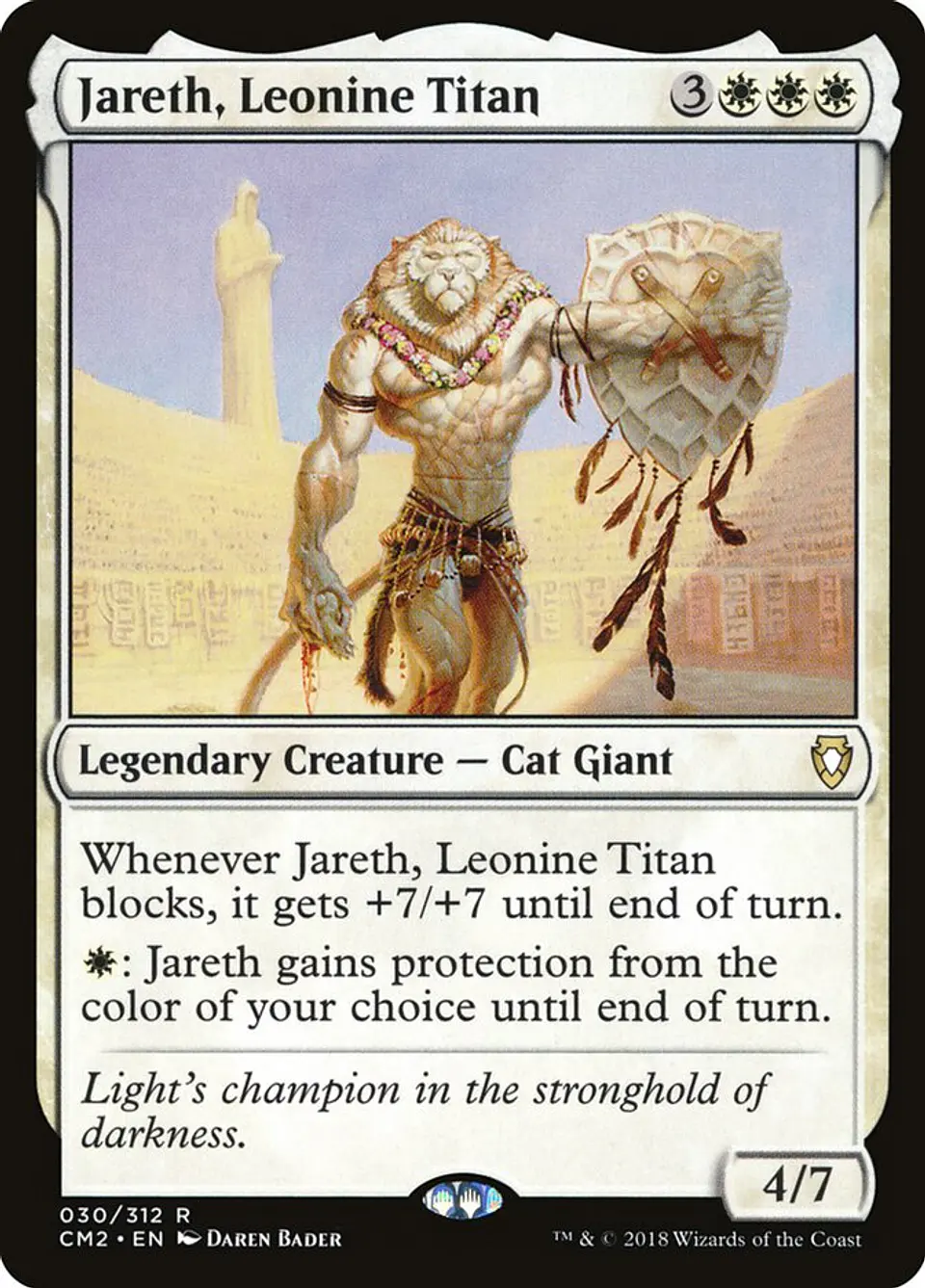 Jareth, Leonine Titan 1
