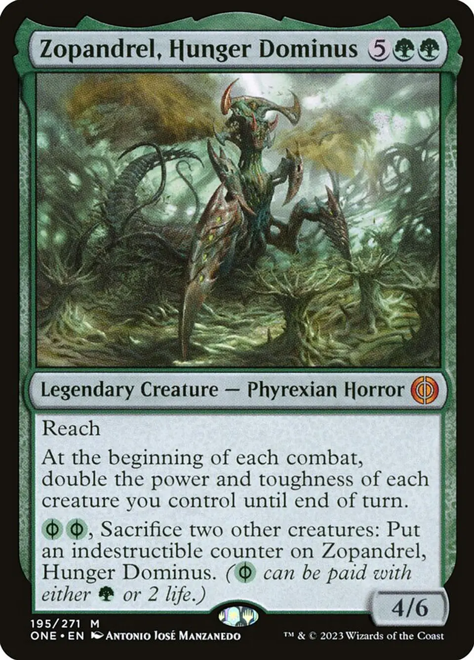 Zopandrel, Hunger Dominus 1