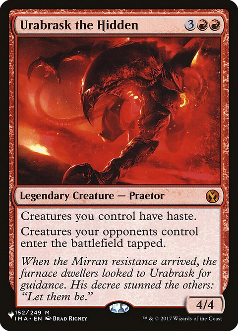 Urabrask the Hidden (The List)