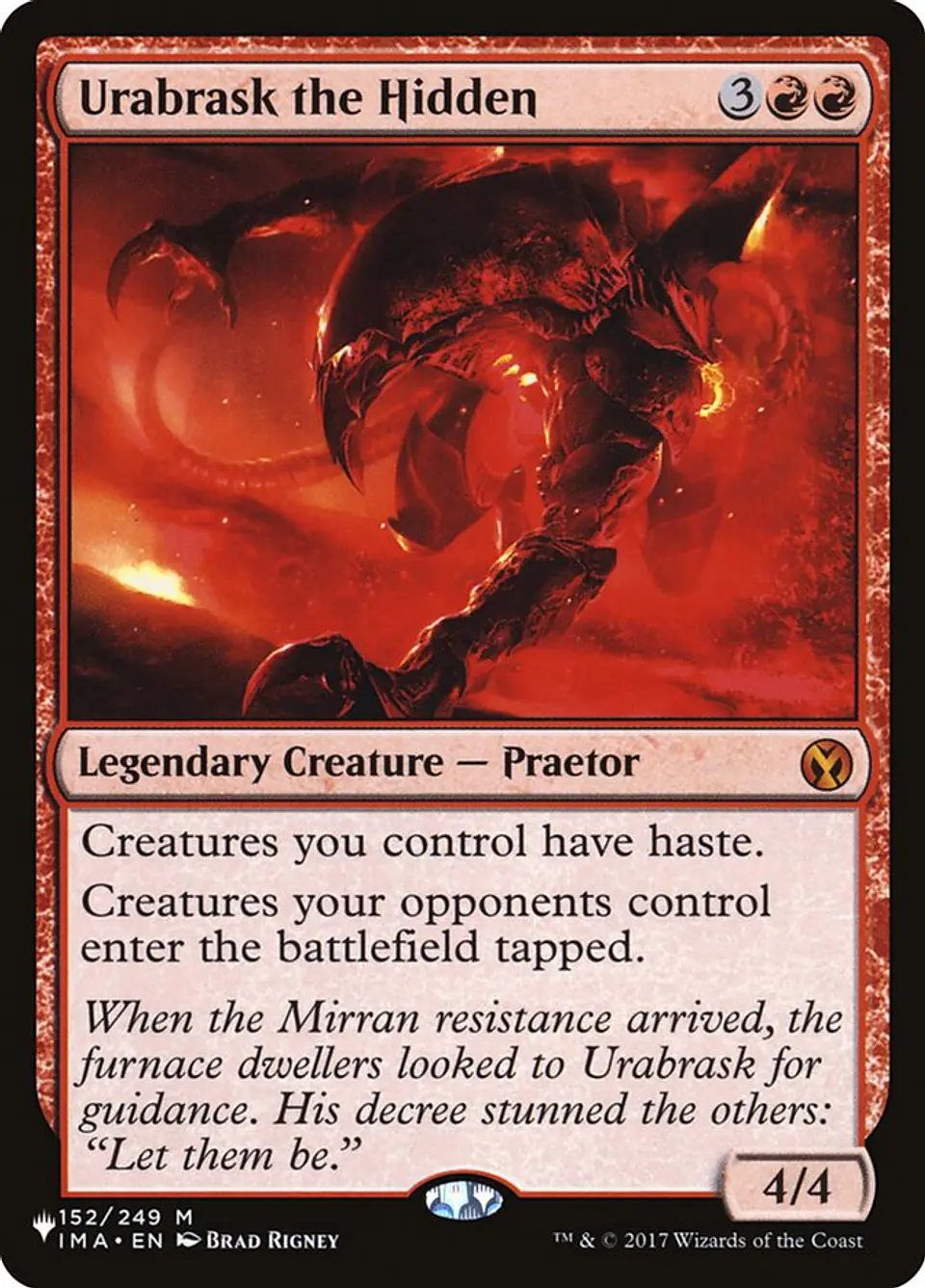 Urabrask the Hidden (The List) 1