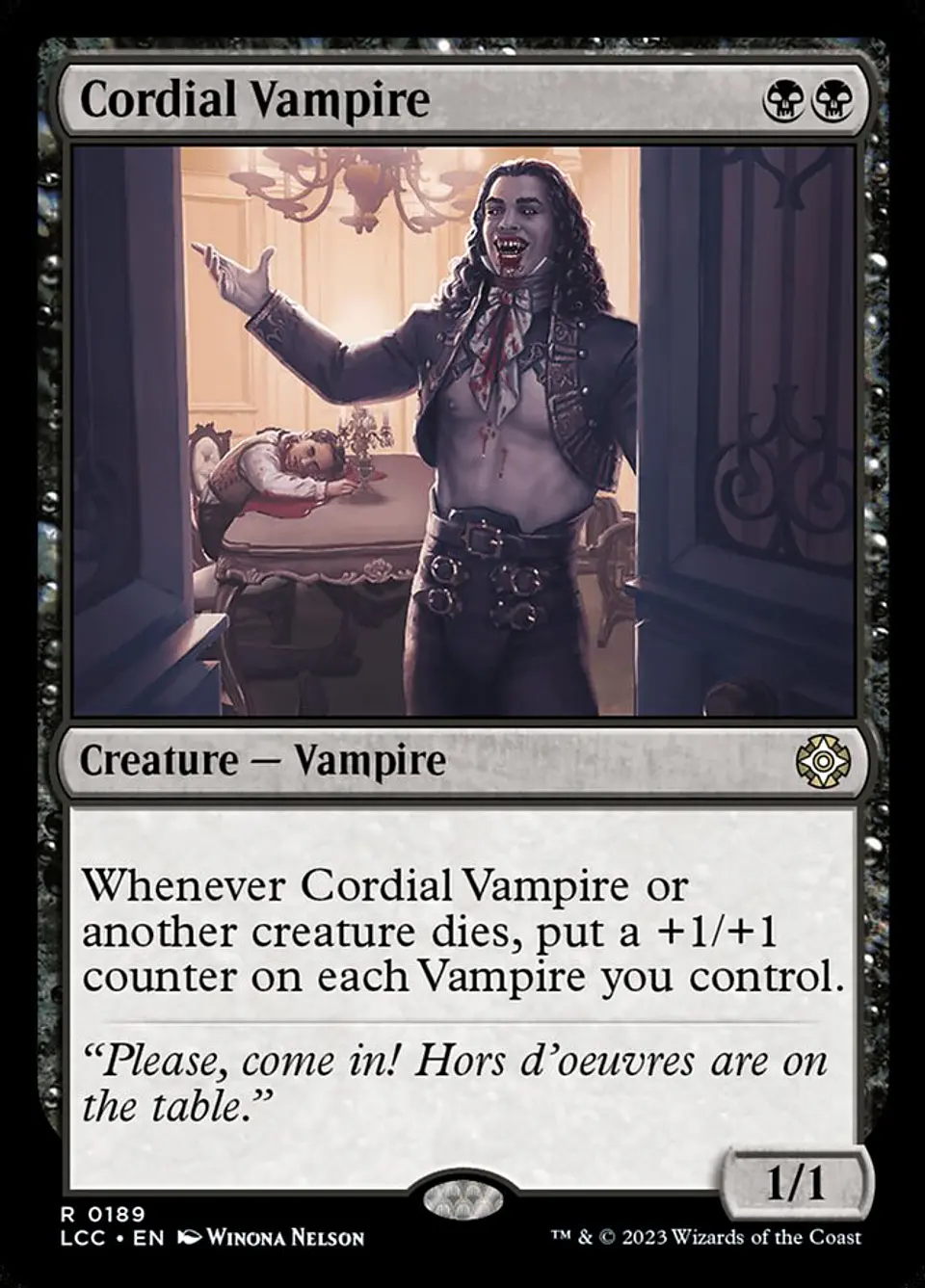 Cordial Vampire 1