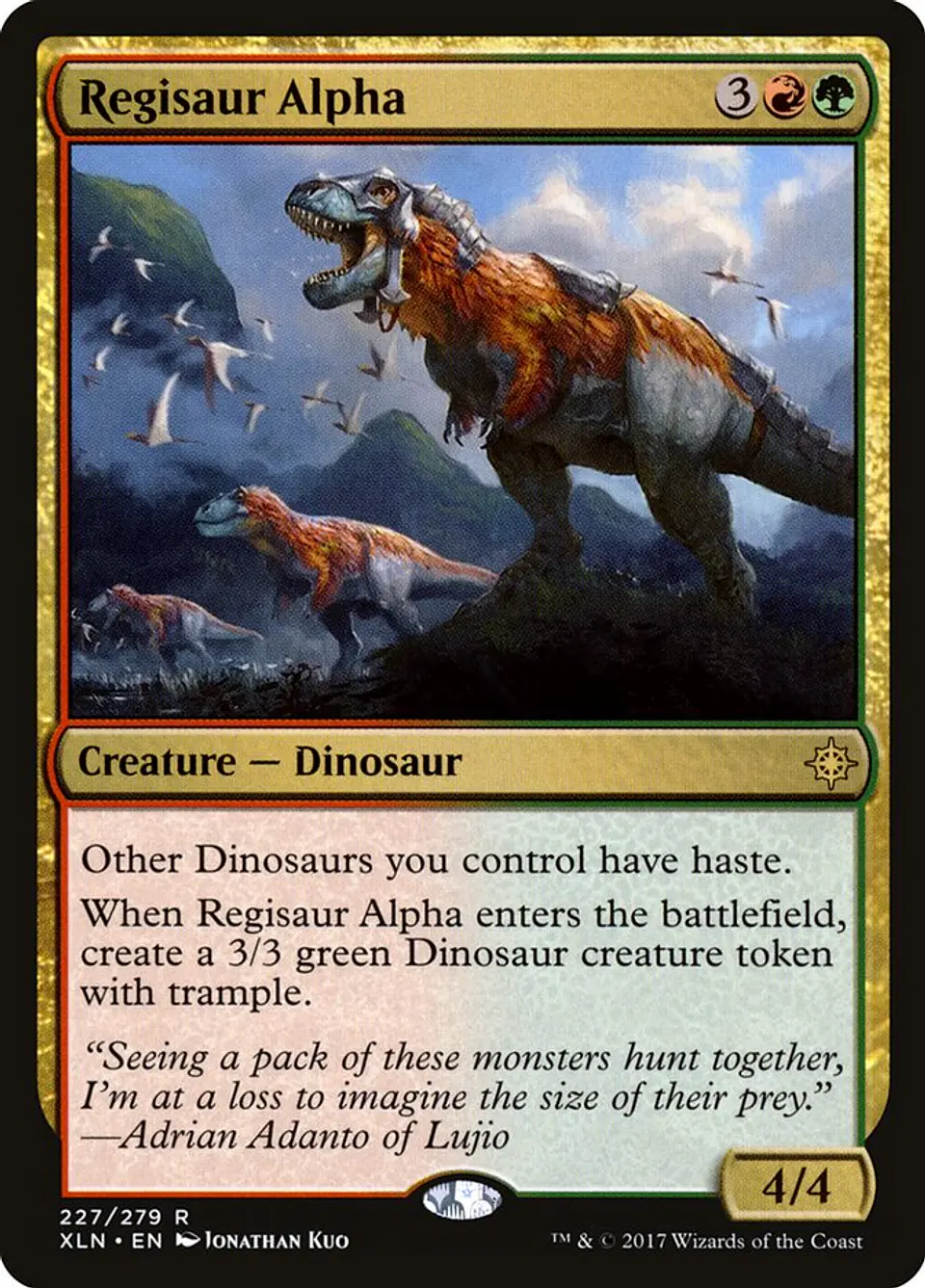 Regisaur Alpha 1