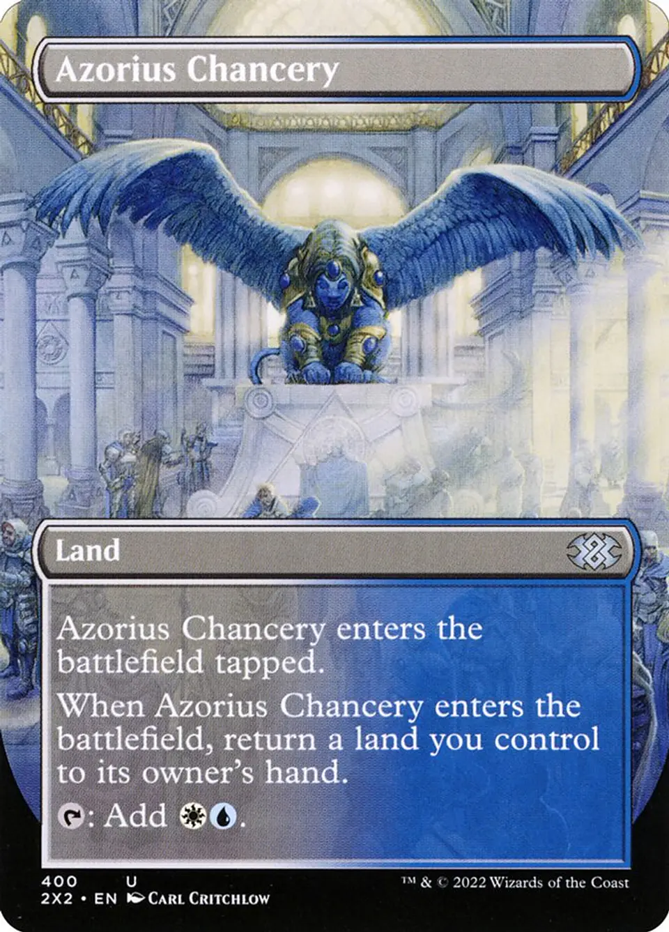 Azorius Chancery (Borderless) 1