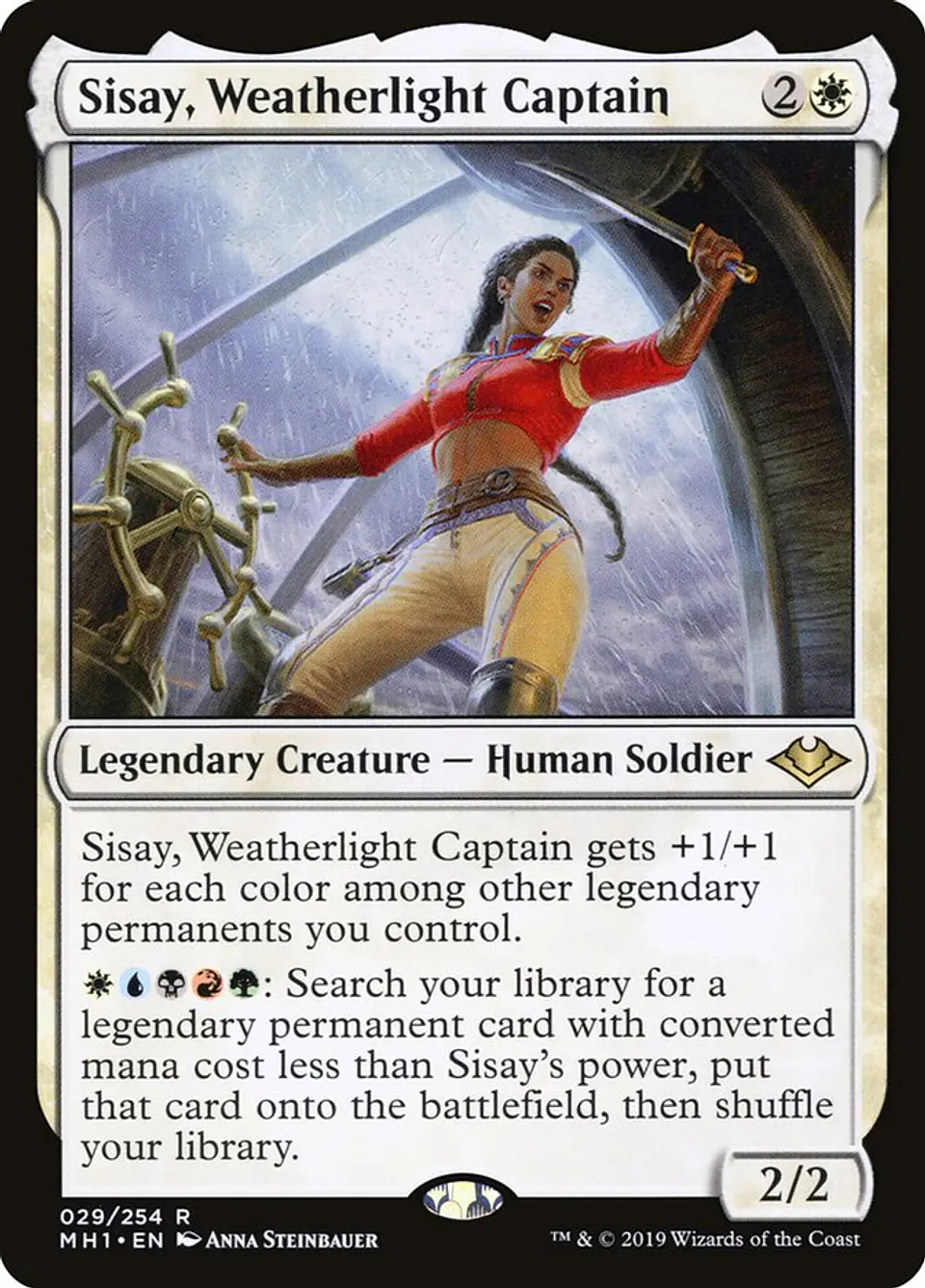 Sisay, Weatherlight Captain 1