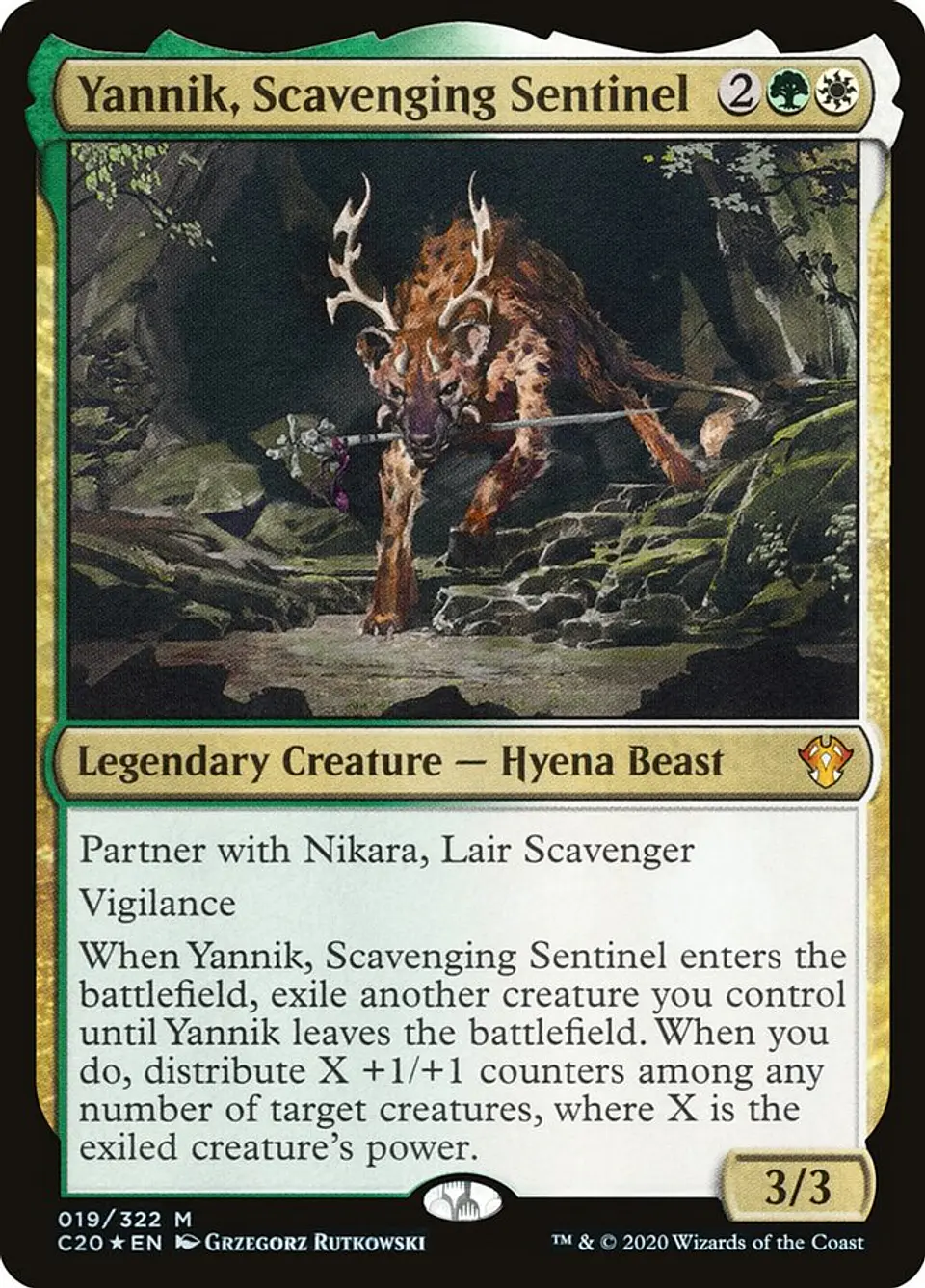 Yannik, Scavenging Sentinel 1