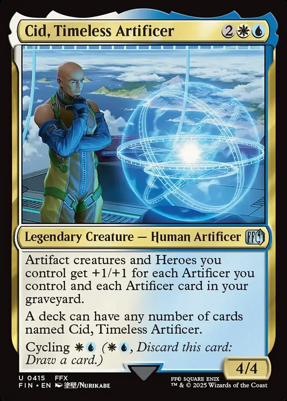 Cid, Timeless Artificer 1