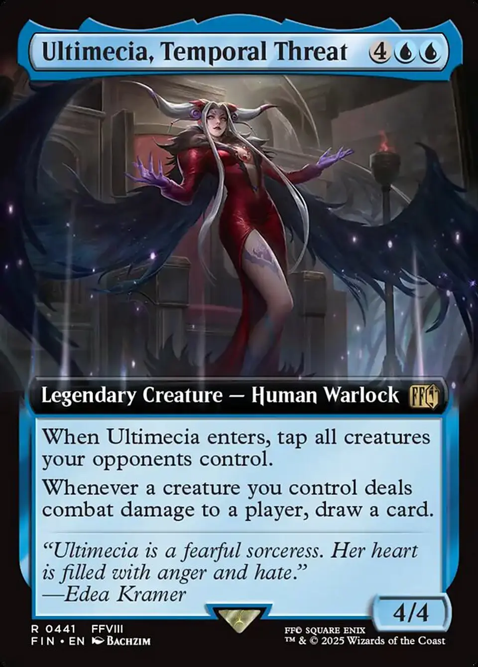 Ultimecia, Temporal Threat (Extended Art) 1