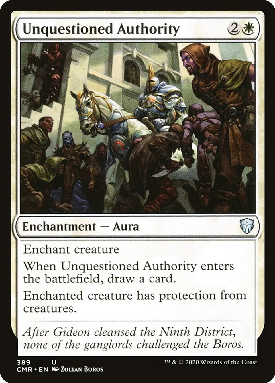 Unquestioned Authority 1