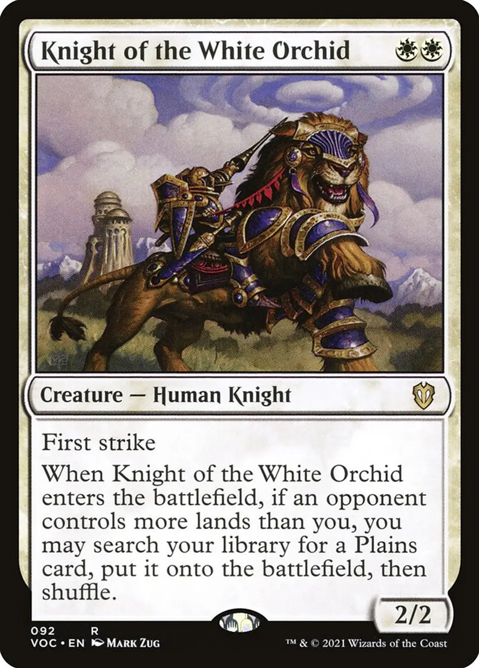 Knight of the White Orchid 1