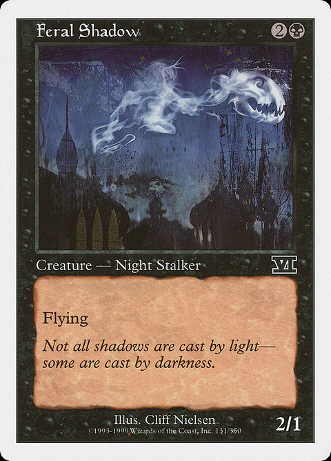 Feral Shadow (Retro Frame)