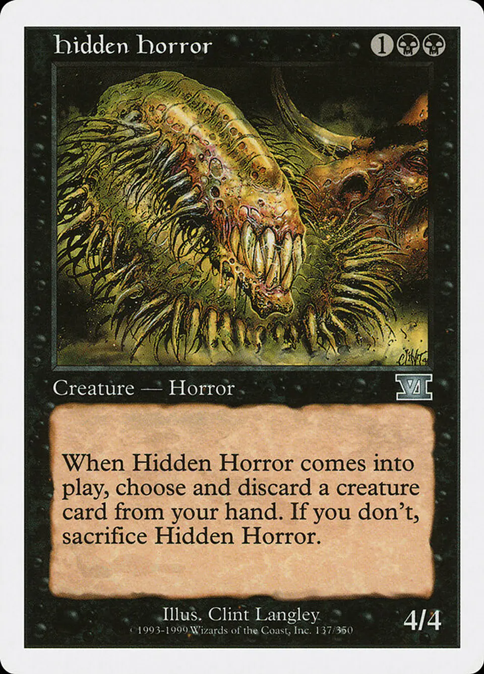 Hidden Horror (Retro Frame) 1