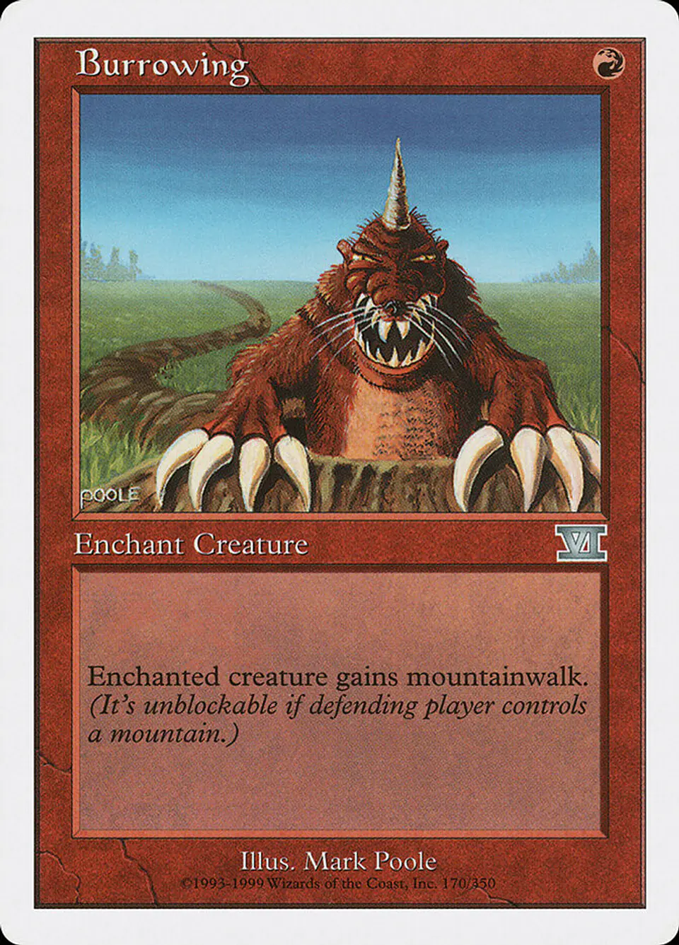 Burrowing (Retro Frame) 1