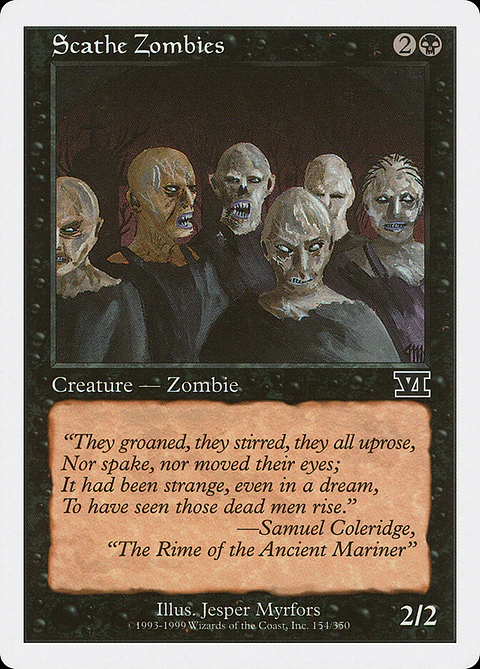 Scathe Zombies (Retro Frame)