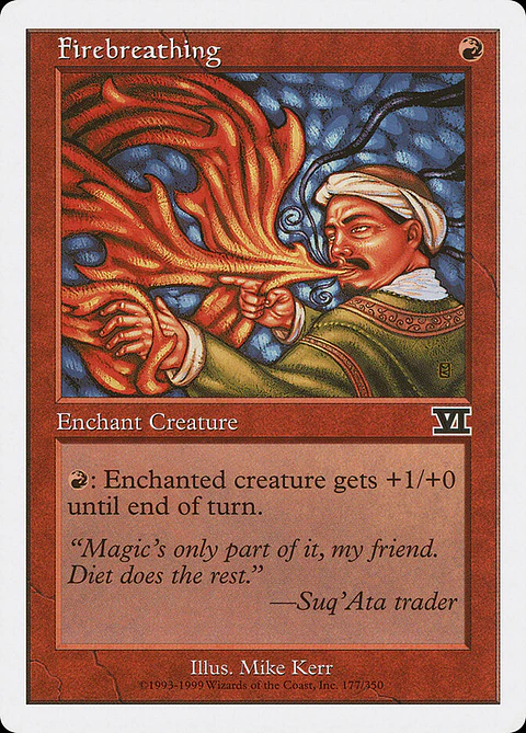 Firebreathing (Retro Frame)