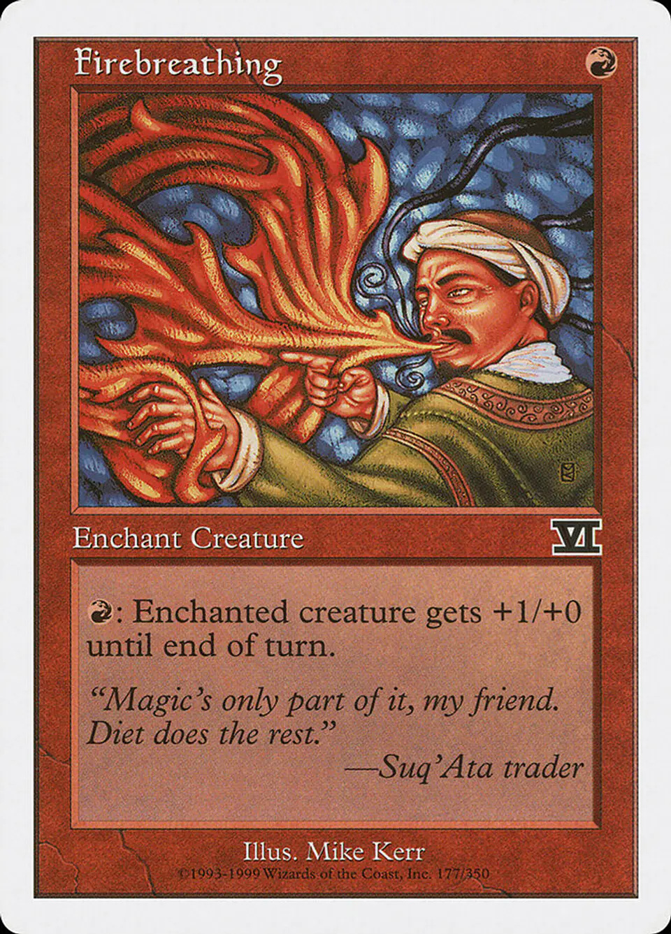 Firebreathing (Retro Frame) 1