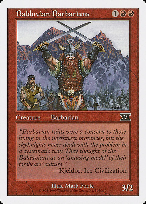 Balduvian Barbarians (Retro Frame)