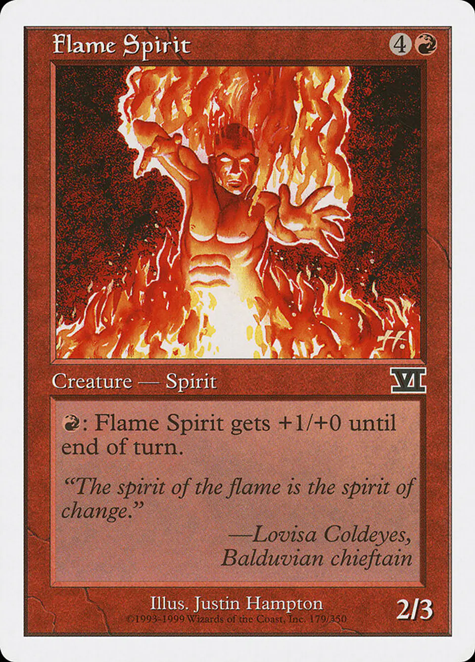Flame Spirit (Retro Frame) 1