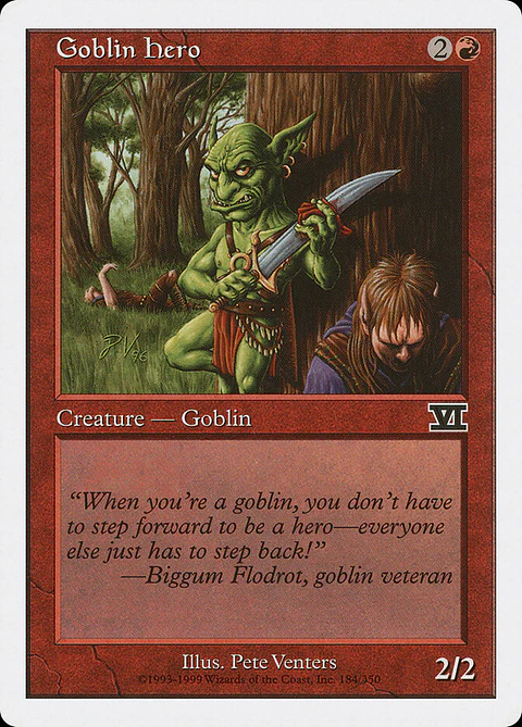 Goblin Hero (Retro Frame)
