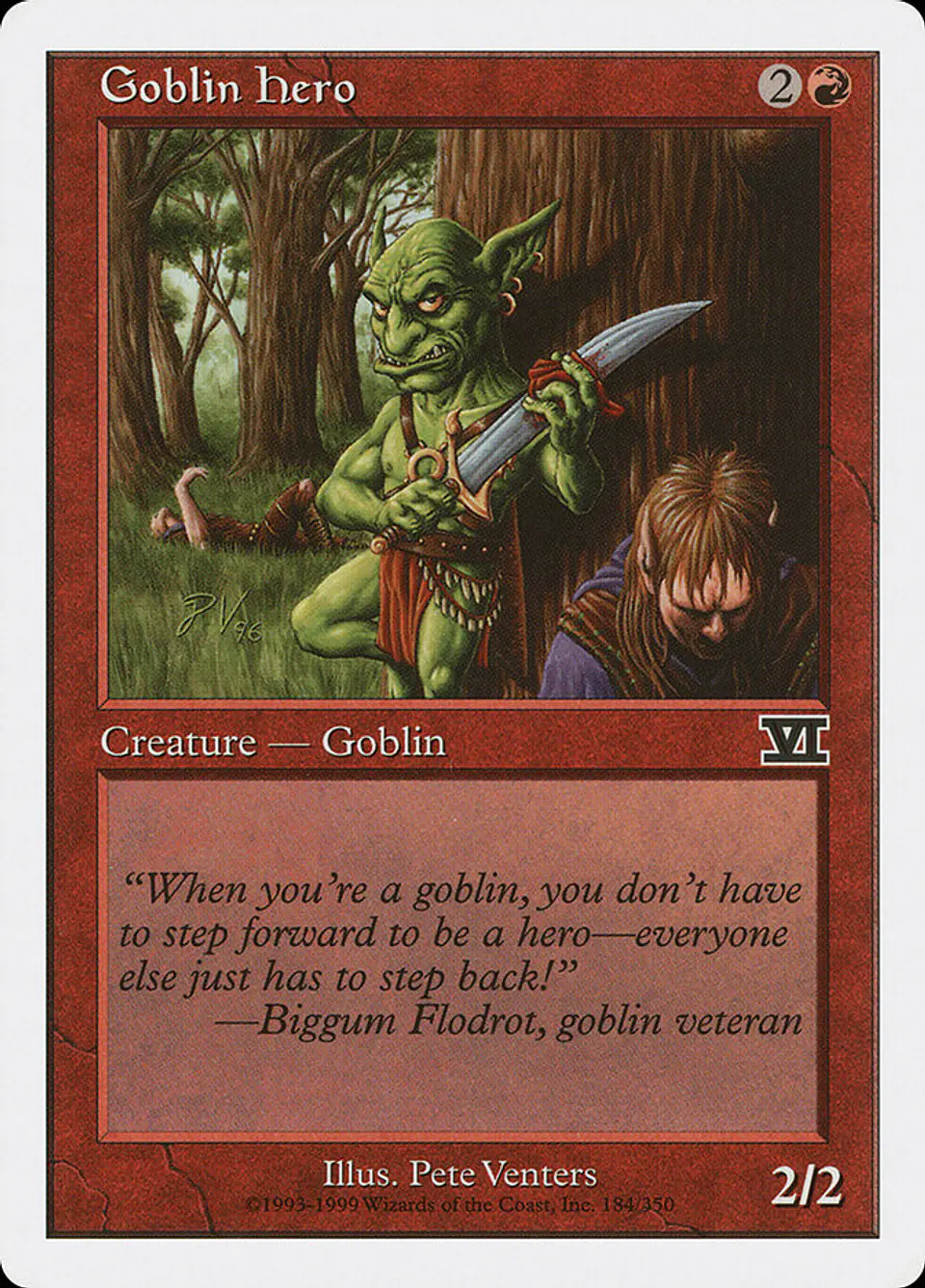 Goblin Hero (Retro Frame) 1